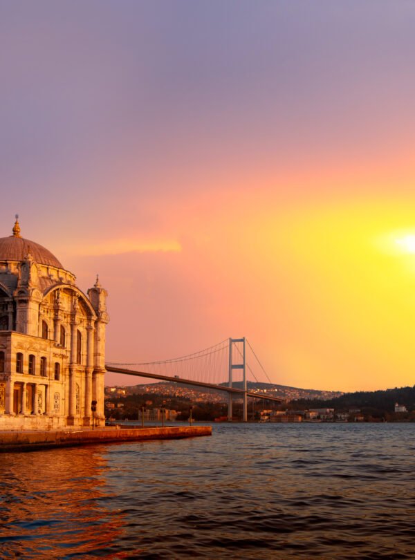 Turkey_Ortakoy mosque and Bosphorus bridge, Istanbul