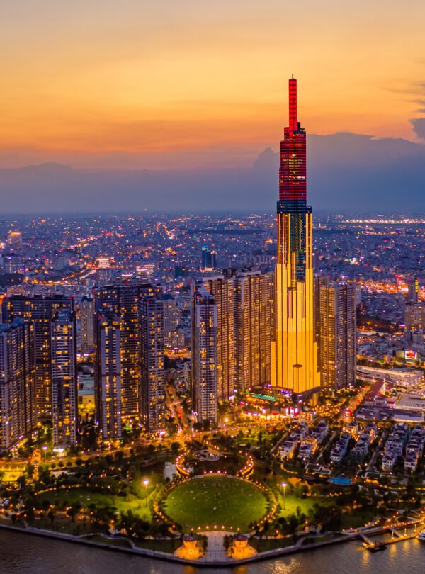 Ho,Chi,Minh,City,,Viet,Nam,,30th,2021:,Beautiful,Sunset